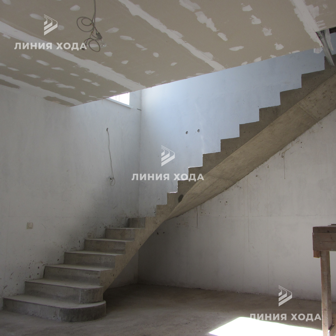 Строительство монолитных бетонных лестниц в Санкт-Петербурге: фотографии, цены