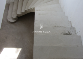 Бетонная лестница с поворотом ООО ЛИНИЯ ХОДА Проект 039_03